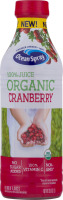 Ocean Spray 100% Juice Organic Cranberry