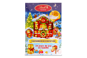 Aдвент-календар Lindt Teddy