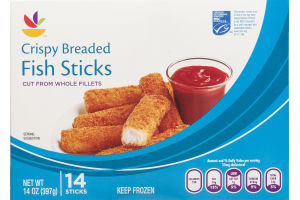 Ahold Crispy Breaded Fish Sticks - 14 CT