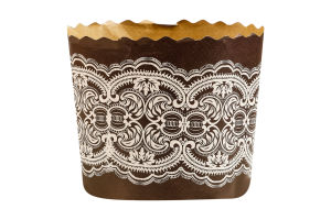 Форма для выпекания для изделий из теста бумажная 90х85мм Кружево ТОВ РКСП 1шт