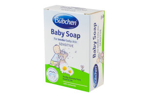 Мило для дітей від народження з екстрактом ромашки Sensitive Bubchen 125г