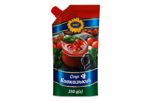 Соус пастеризований Кавказький Бест д/п 250г