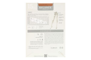 Колготки жіночі Conte elegant Balance 20den 2 natural