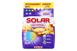Порошок пральний Solar UniversalVanillaOrchid безф
