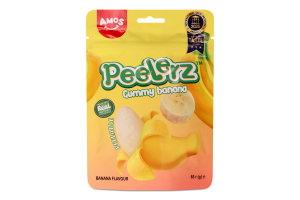 Цукерки Amos Банан желейні