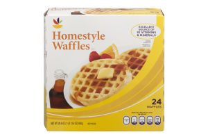 Ahold Waffles Homestyle - 24 CT