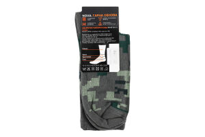 Шкарпетки чоловічі Nova Military пікселі р.25-27