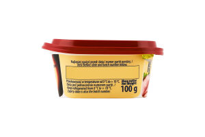 Сир плавлений з шинкою 27% 100г Mlekpol