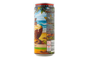 Пиво Born Of Coconut темне нефільтроване 7% 330мл ж/б Volynski Browar