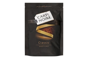 Кофе натуральный растворимый сублимированный Classic Carte Noire д/п 70г