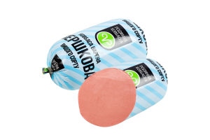 Колбаса вареная из мяса птицы Сливочная Родинна ковбаска в/с м/у 0.5кг