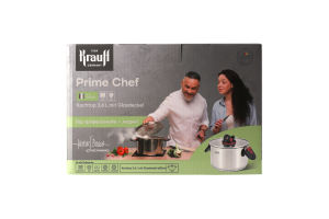 Каструля Prime Chef 3,6л з скляною кришкою 20см Krauff