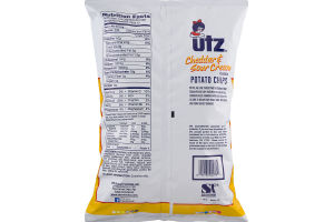 Utz Cheddar & Sour Cream Potato Chips Family Size