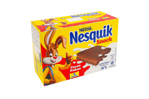 Тістечко бісквітне з молочною начинкою Nesquik к/у 8х26г