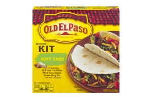 Old El Paso Dinner Kit Soft Taco