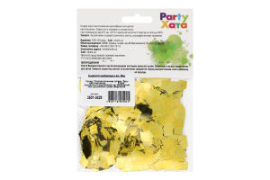 Конфетти квадратики Party Хата 20г в ассорт