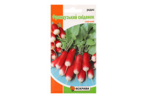 Насіння Редис Французький снiданок 3г Яскрава