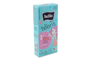 Прокладки ежедневные гигиенические Sensitive For teens Panty Bella 20шт