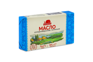 Масло Чутянка 72,8% 180 г Селянське
