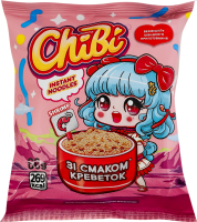 Вермишель быстрого приготовления со вкусом креветок ChiBi м/у 60г