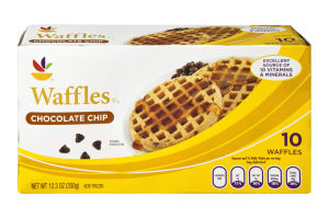 Ahold Chocolate Chip Waffles - 10 CT