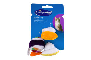 Companion Sushi Trio Cat Toy