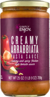 Simply Enjoy Creamy Arrabbiata Pasta Sauce