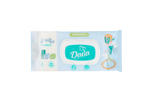 Серветки вологі Dada для хлопч б/запах клапан В*