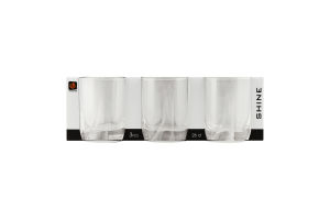 Набор стаканов 260мл №93706-SL3B10 Shine Uniglass 3шт