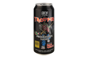 Пиво Crew Republic Iron Maiden Trooper світле з/б