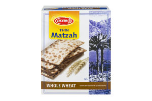 Osem Thin Matzah Whole Wheat