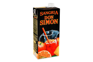 Вино 1л 7% красное сладкое ароматизированное Sangria Don Simon т/п