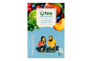 Ассорти чая черного Tea Moments к/у 15шт