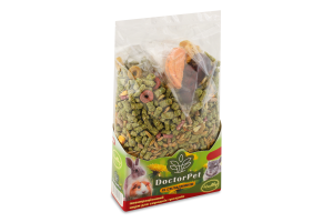 Корм повнораціонний для середніх гризунів 15 складників Doctor Pet м/у 500г 1шт