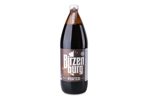 Пиво 1л 6% темне фільтроване пастеризоване Robust Porter Birzenburg пл