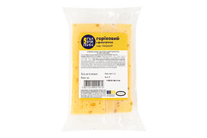 Сыр 50% твердый с фенугреком и вкусом грецкого ореха Ореховый Пирятин кг