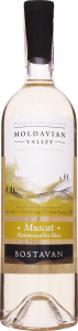 Вино 0.75л 11-13% белое полусладкое Muscat Moldavian Valley бут