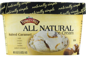 Turkey Hill All Natural Salted Caramel Ice Cream