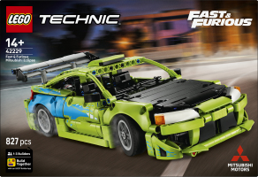 Конструктор для детей от 14лет №42229 Fast&Furious Mitsubishi Eclipse Technic Lego 827эл