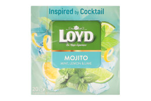 Чай зелений Mojito Loyd 20г