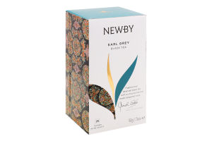 Чай чорний дрібнолистовий ароматизований Earl Grey Newby в/с к/у 25х2г