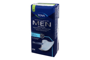 Прокладки урологічні для чоловіків Level 1 Active Fit Men Tena 24шт