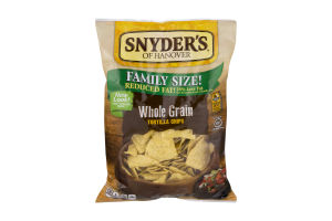Snyder's of Hanover Family Size Tortilla Chips Whole Grain