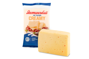Сир 50% твердий Creamy Яготинський м/у 160г
