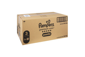 Трусики-підгузники дитячі 6-11кг 3 Premium Care Pampers 48шт
