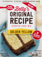 Betty Crocker Betty's Original Recipe Scratch Cake Mix Golden Yellow