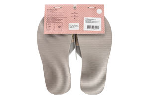 Тапочки открытые домашние женские Twins №7150 38-39 серый