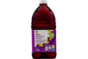 Ahold Grape Flavored Juice Blend No Sugar Added