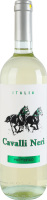 Вино 0.75л 12% белое сухое виноградное натуральное IGT Пино Гриджо Терре Д'Абруццо Cavalli Neri бут