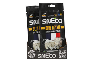 Кульки сирні хрусткі Blue royale Sneco д/п 14г